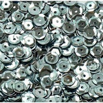 Cekiny łamane metalizowane srebrne 6mm 15g CL11