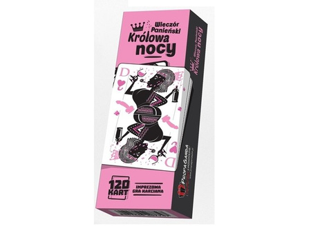 Gra karciana Królowa Nocy 120 kart