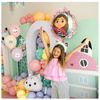 Balon Koci Domek Gabi foliowy 52cm 1 sztuka FB317