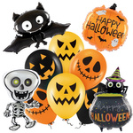 Balony Halloween zestaw 10 sztuk zes-HAL17