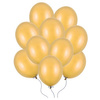 Balony złote metaliczne 27cm Strong 100 sztuk SB12M-019-100x