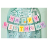 Baner urodzinowy napis Happy Birthday Koci Domek Gabi 180 cm 1 sztuka GRL129