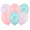 Balony Koci Domek Gabi 27cm lateksowe 6 sztuk SB12P-347-000-6