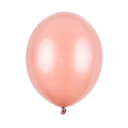Balony na 3 urodziny różowe złoto zestaw 21 sztuk A23