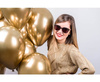 Balony złote 33cm chromowane Shiny Gemar 50 sztuk GB120/88