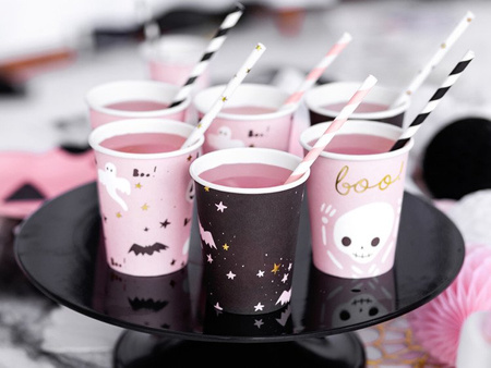 Kubeczki na Halloween Boo! mix wzorów 220ml 6 sztuk KPP61-EU1