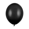 Balony czarne pastelowe Strong PartyDeco 30cm 10 sztuk SB14P-010-10x