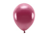 Balony Eco 26cm metalizowane bordowe 10 sztuk ECO26M-082-10