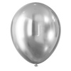 Balony Celebrate! efekt chromu srebrne 30cm 5 sztuk K2510SRE