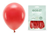 Balony Eco 30cm pastelowe czerwone 10 sztuk ECO30P-007-10