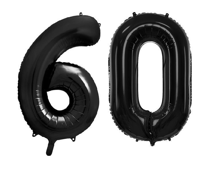 Balony foliowe 60 czarne 86cm FB1M-60-010