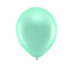 Balony Rainbow 30cm metalizowane miętowe 10 sztuk RB30M-103-10