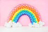 Balony Rainbow 23cm metalizowane złote 100 sztuk RB23M-019-100x