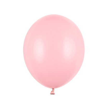 J. różowe balony pastelowe 27cm 100 sztuk SB12P-081J-100x