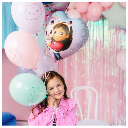 Balony Koci Domek Gabi 27cm lateksowe 6 sztuk SB12P-347-000-6