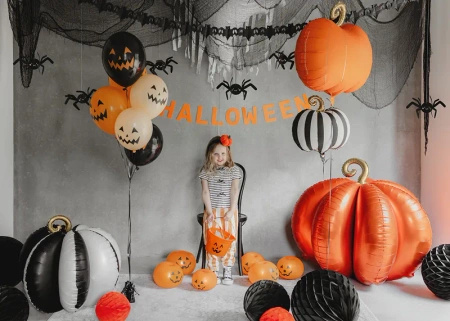 Opaska na Halloween dynia 1 sztuka OP58