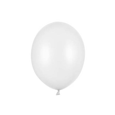 Balony białe metaliczne Strong 12 cm 5 cali 100 sztuk SB5M-008-100x