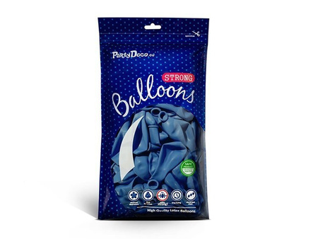 Balony niebieskie pastelowe Pastel Cornflower Blue Strong 30cm 10 sztuk SB14P-001-10x