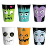 Kubeczki i talerzyki na Halloween Potworki Monsters zestaw ZES-HAL2