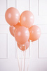 Balony brzoskwiniowe pastelowe Pastel Peach 30 cm 12 cali Strong 10 sztuk SB14P-075-10x