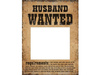 Tabliczki do zdjęć Husband Wife Wanted 2 sztuki TDZ5