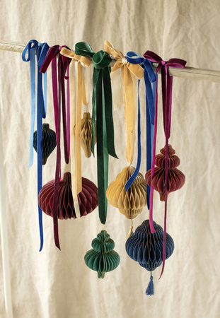 Tasiemka welurowa 25mm butelkowa zieleń 10m 1 sztuka TW25-012B