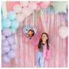 Balon serce Koci Domek Gabi foliowy 35cm 1 sztuka FB316