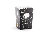 Pudełka na popcorn cukierki Halloween BOO! 7 x 7 x 12,5 cm 6 sztuk POP13