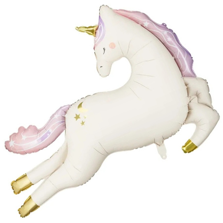 Dekoracje na 5 urodziny Jednorożce baner balony zestaw zes-JED12