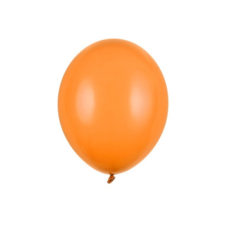 Pomarańczowe balony pastelowe 23cm 100 sztuk SB10P-005-100x