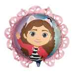 Balon Koci Domek Gabi foliowy 52cm 1 sztuka FB317