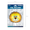 Balon foliowy Lew ok. 58 cm 1szt 460201