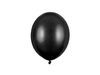 Balony czarne metaliczne lateksowe 9 cali 23cm Strong 100 sztuk SB10M-010-100x