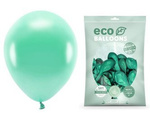 Balony Eco miętowe ciemne metaliczne 30cm 100 sztuk ECO30M-103C-100x