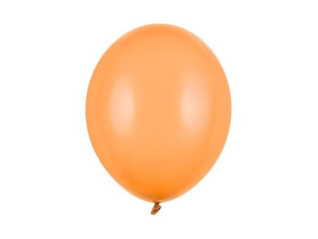 Balony j. pomarańczowe pastelowe 30cm 10 sztuk SB14P-005J-10x