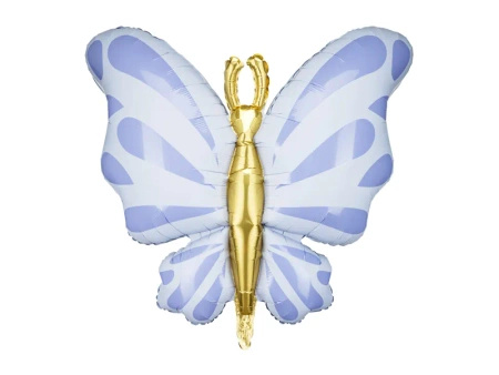 Balon foliowy Motyl 69cm błękitny 1 sztuka FB248-011