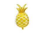 Balon foliowy Ananas złoty 38x63cm 1 sztuka FB31M-019