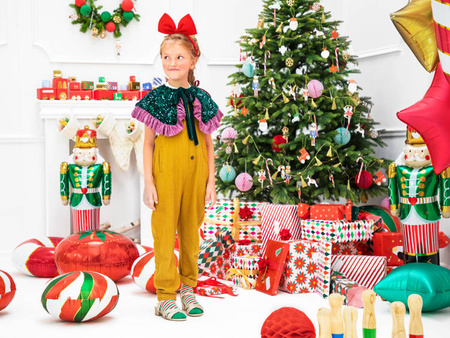 Opaska kokarda czerwona 18x21 1 sztuka OP15-007