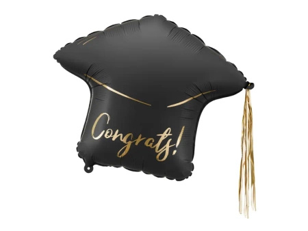 Balon foliowy Czapka Congrats! 53 x 44 cm 1 sztuka FB281