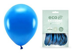 Balony Eco 30cm metalizowane granat 10 sztuk ECO30M-074-10