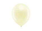 Balony Rainbow 23cm metalizowane kremowe 100 sztuk RB23M-079-100x