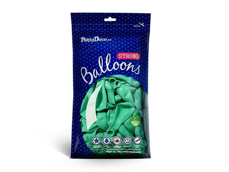 Miętowe balony pastelowe 30cm 50 sztuk SB14P-103-50x