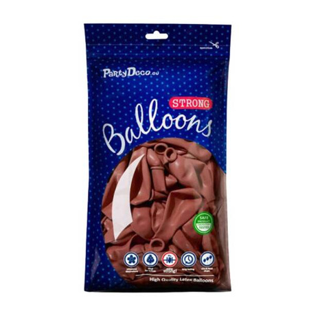 Balony pastelowe burgundowe 23cm 9 cali 100 sztuk SB10P-086-100x