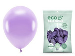 Balony Eco 26cm metalizowane lawendowe 100 sztuk ECO26M-002-100x