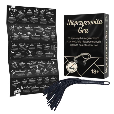 Nieprzyzwoita gra - 50 bezwstydnych zadań erotyczna gra dla par