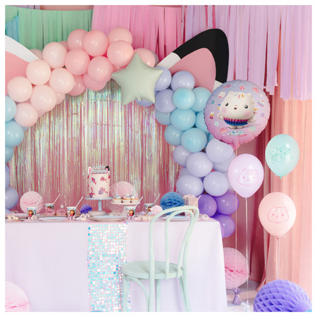 Balon Łakotek Koci Domek Gabi 35cm foliowy okrągły 1 sztuka FB325