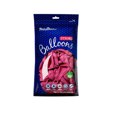 C. różowe balony pastelowe 27cm 100 sztuk SB12P-006-100x