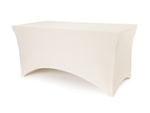 Pokrowiec na stół bankietowy 183x76x74 cm cappuccino 1 sztuka PKSB1-033J
