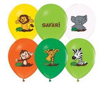 Balony Safari kolorowe 30cm 5 sztuk GZ-SAF5