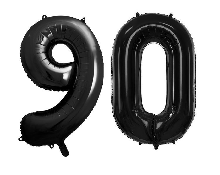 Balony foliowe 90 czarne 86cm FB1M-90-010